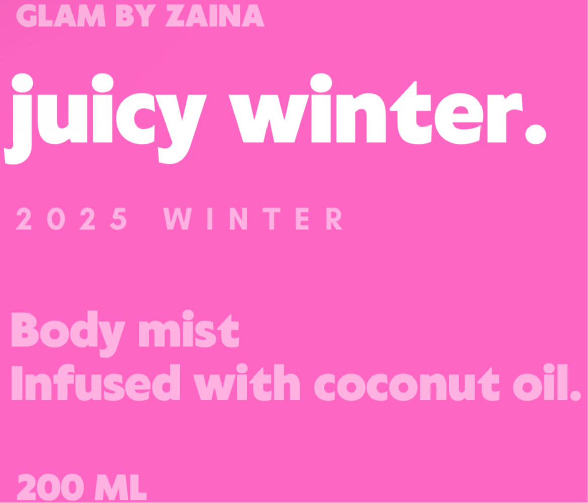 Juicy winter body mist