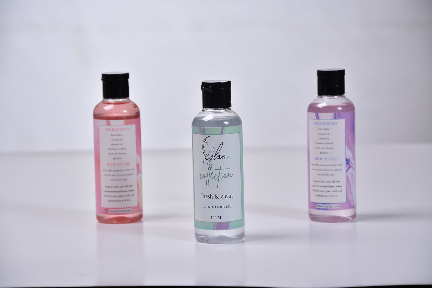 Glam fresh & clean body oil