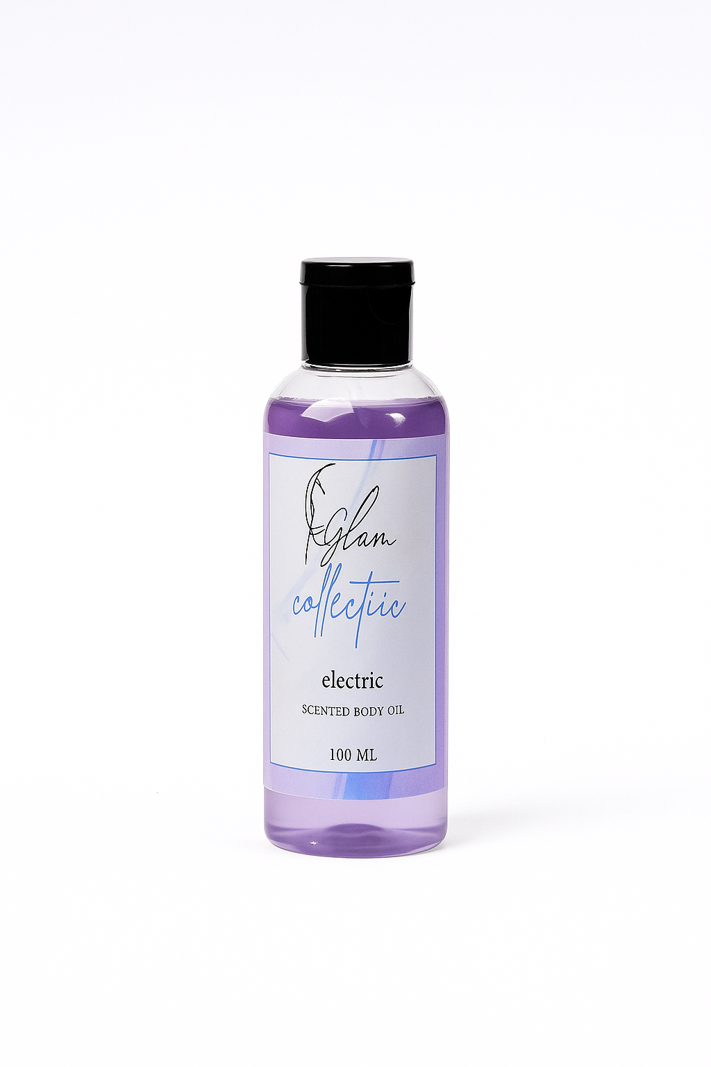 Glam electric body oil