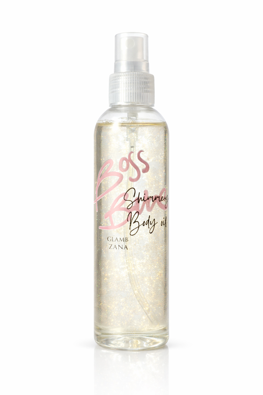 Shimmering body mist