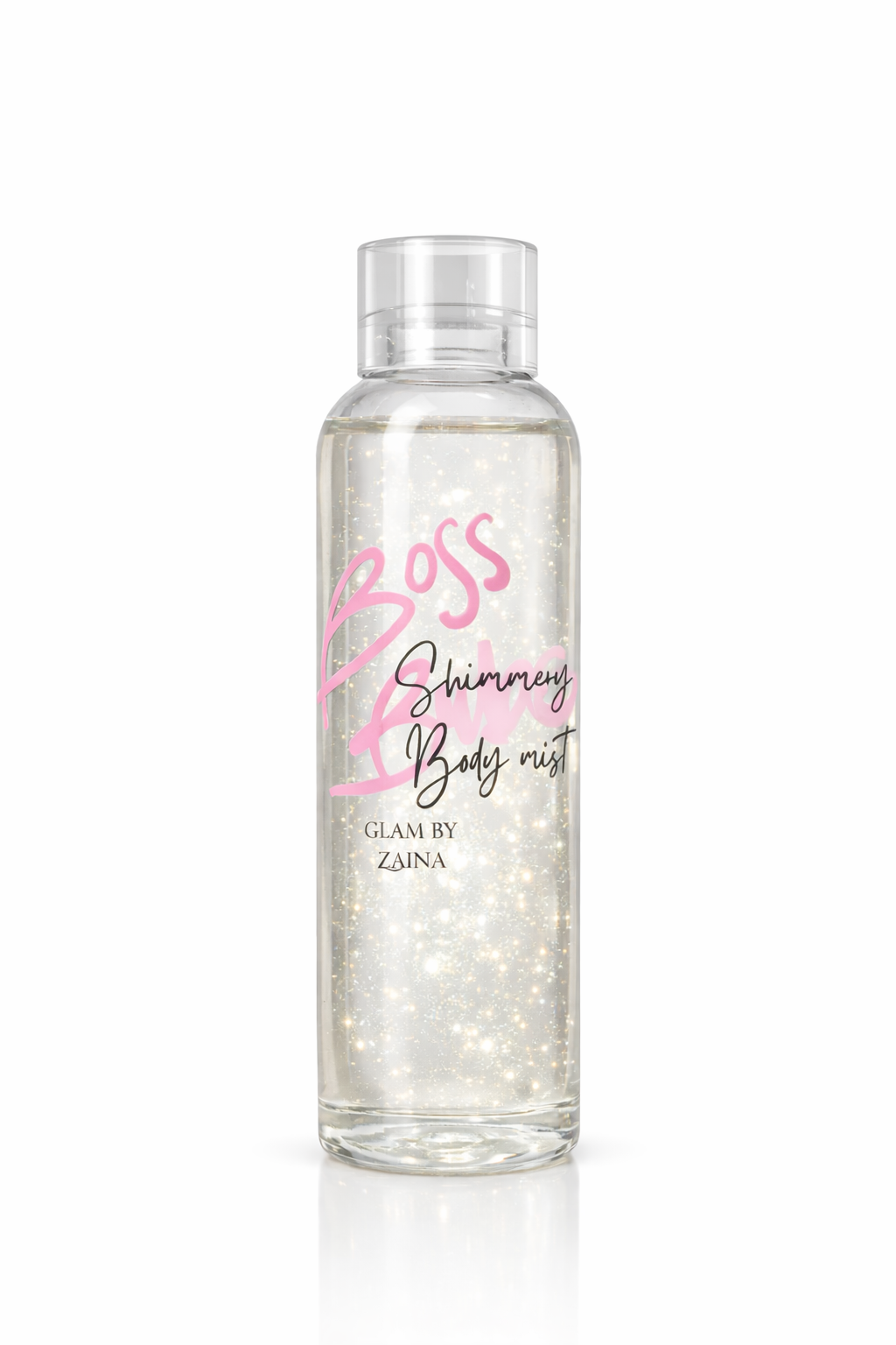 Shimmering body oil